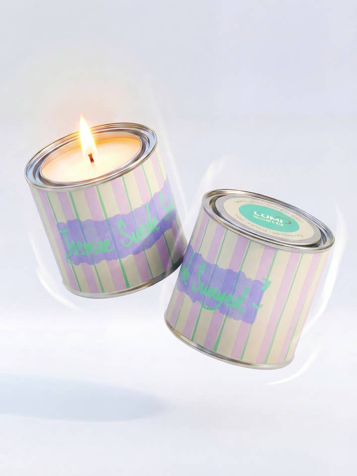 Tin Krukke Sojavokslys | Ravblomst | Jordagtig Blomsterduft for engroshandel hos Bodi Candle