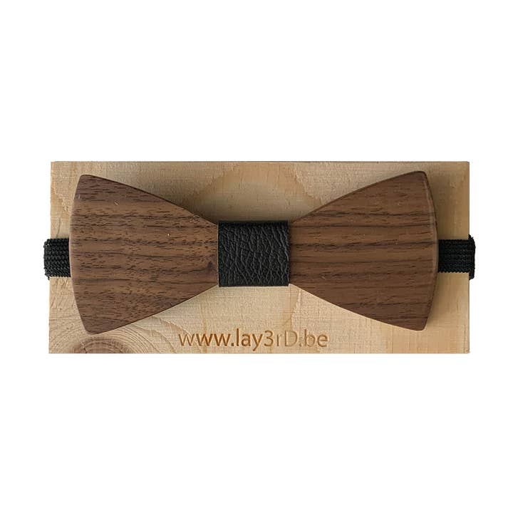 Lay3rd Lasercut - Houten Strikes - Negro leer para venta al por mayor de Lay3rD