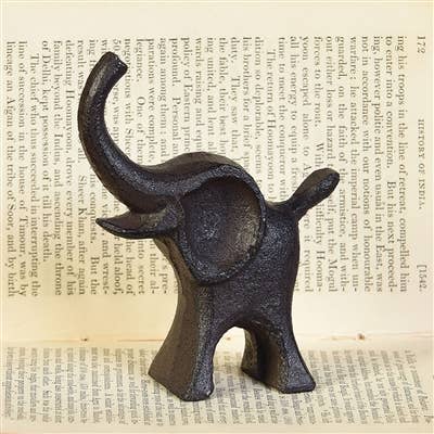HomArt - Venta al por mayor Material de escultura - Pablo Elefante - Marrón1