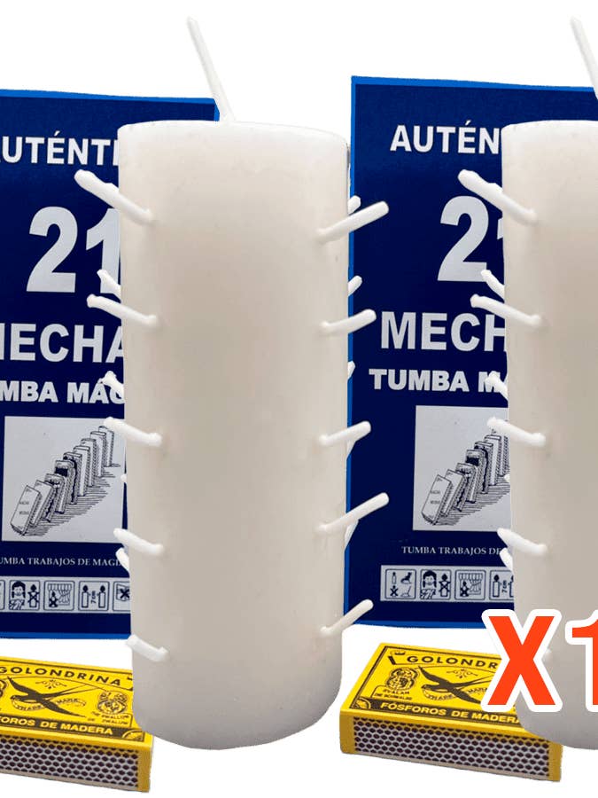 Lotto 21 Stoppini Bianco per la vendita all'ingrosso da parte di VELAS SORT DESDE 1999 SCP