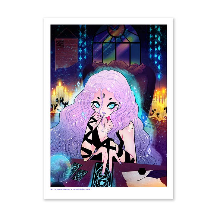 Poster d'art Fate Divination pour la vente par SHOURIMAJO