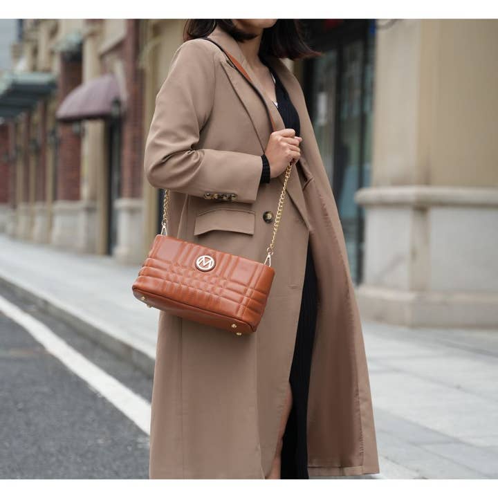 MKF Collection - Wholesale Shoulder Bag - Women's - Giada Vegan Leather Women’s Shoulder Bag by Mia K13