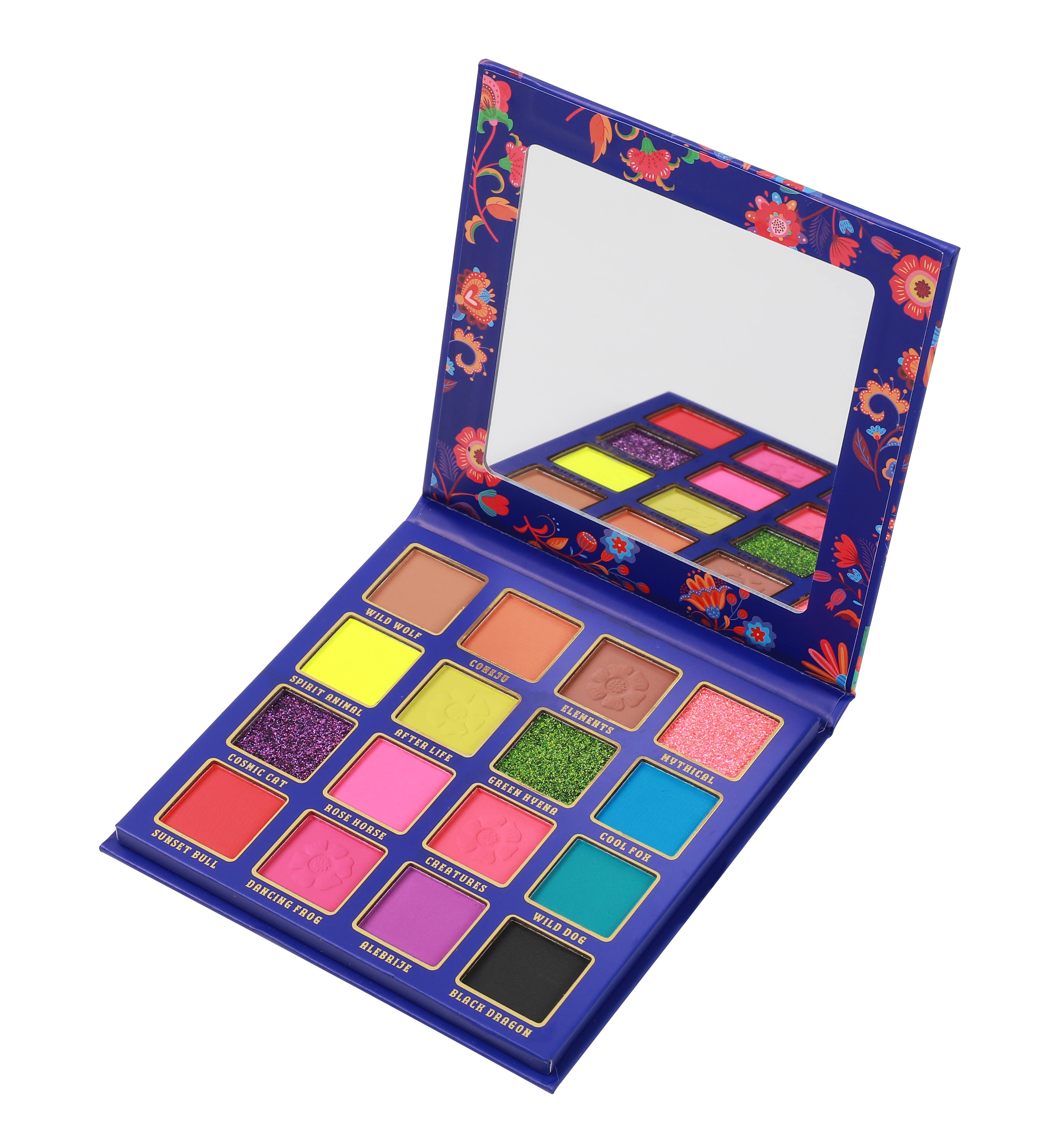 Efon International Corp. - Wholesale Eyeshadow Palette - Alebrije| 16-Shade Blendable Eyeshadow Palette & Lip Oil Set1