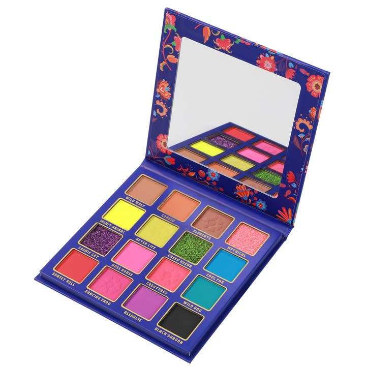 Efon International Corp. - Wholesale Eyeshadow Palette - Alebrije| 16-Shade Blendable Eyeshadow Palette & Lip Oil Set1