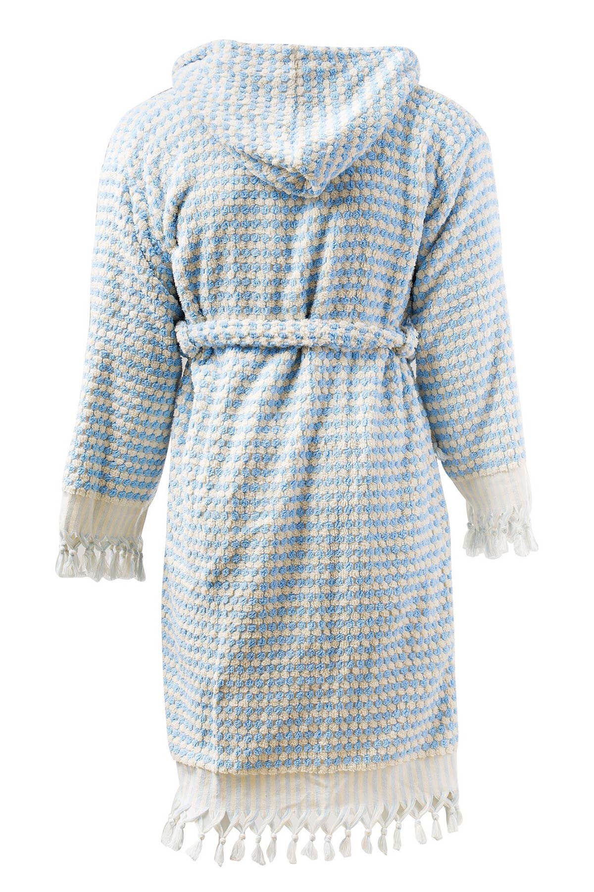 YURTLUS - Wholesale Robe - Women's - Unique 100% Cotton Pockets Bathrobe, Bubble Handwoven Robe47