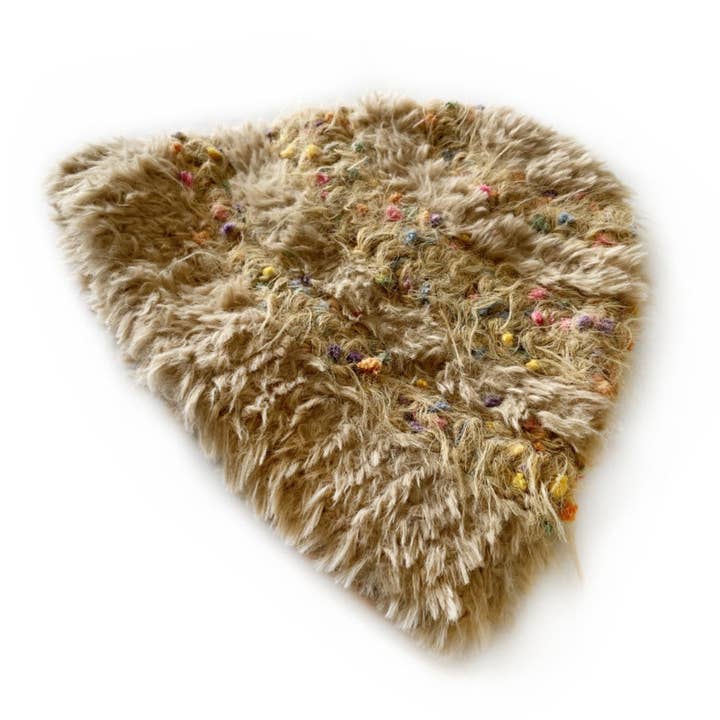 Funkyrel® Atzbranding Limited - Wholesale Bucket Hat - Women's - Haila - Knitted Bucket Hat with Polka Dot2