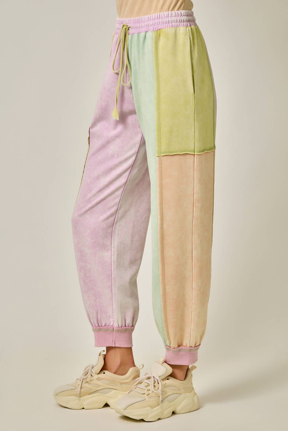 Mystree - Wholesale Pants - Women's - 61539 Color Blocked Track Pants20