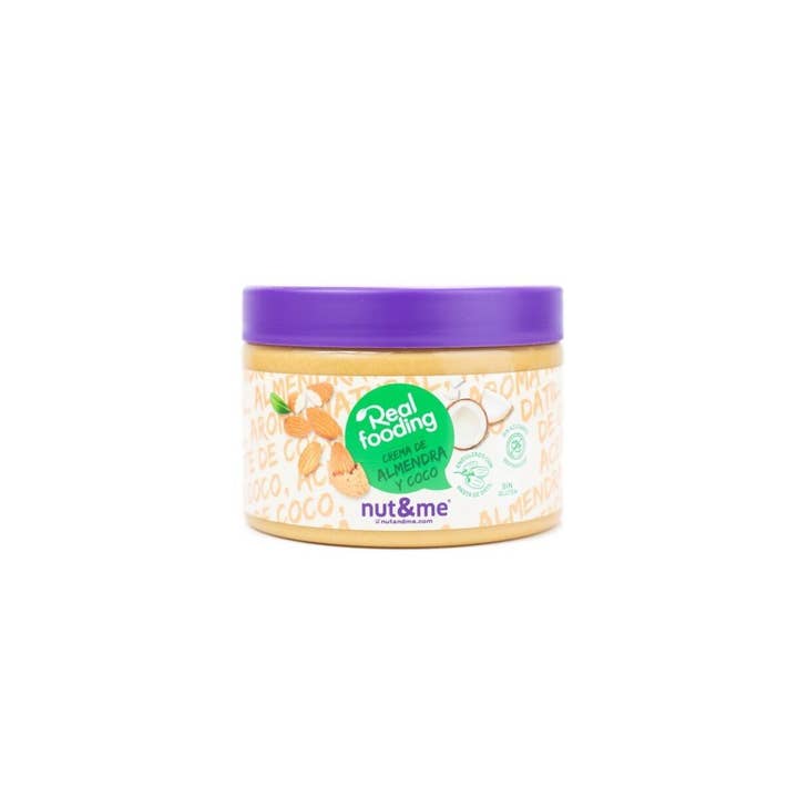 Nut & Me - Vente Beurres de noix - Crème de Coco et Amandes 250G