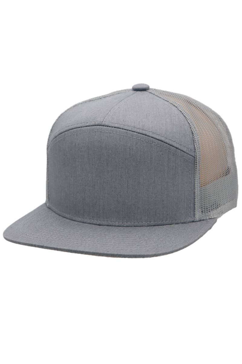 Cap Zone - Wholesale Truckerpet - Uniseks - Unikleurige 7-panel truckerpet van katoen-polyester mix4