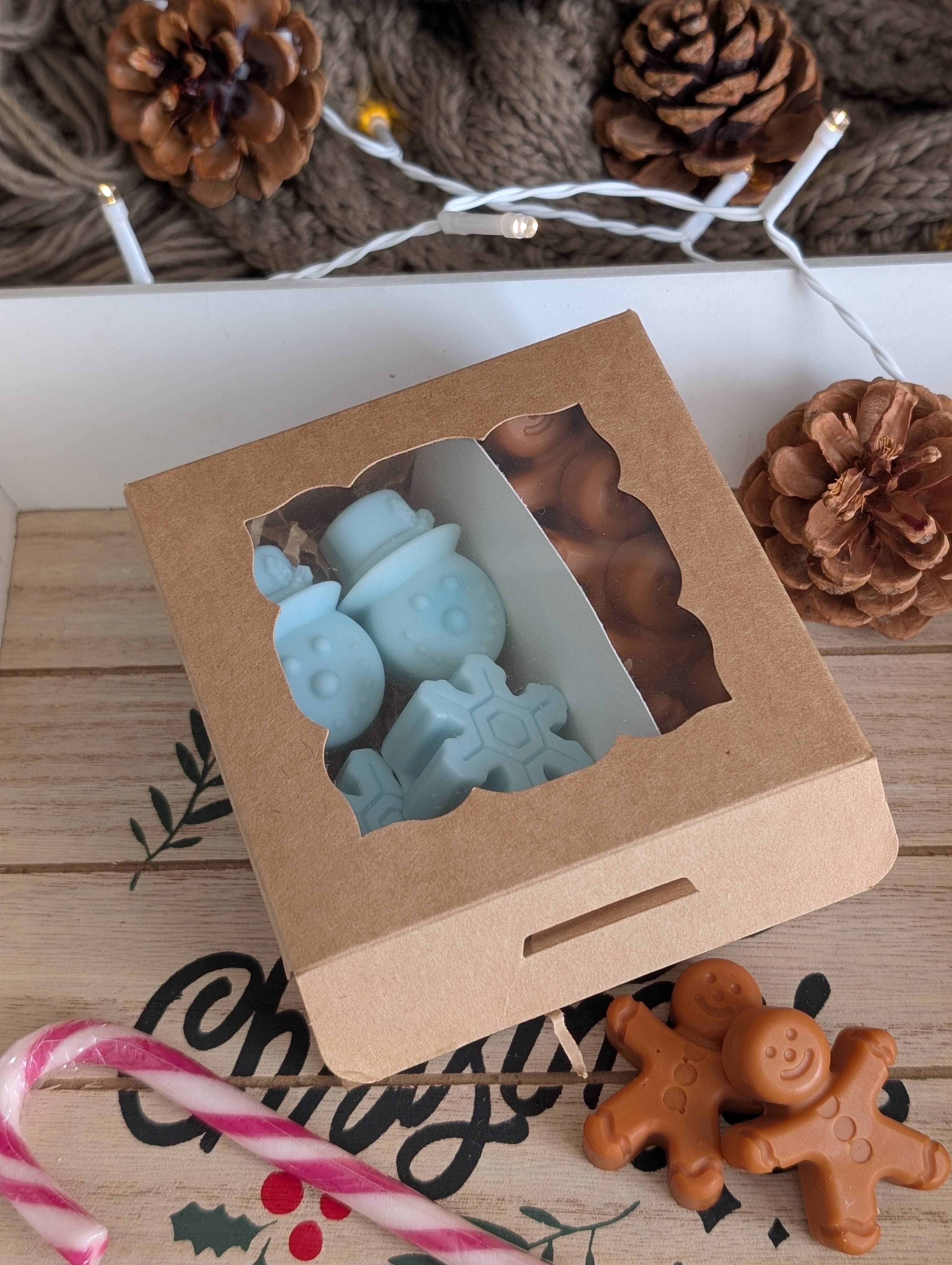 Les bougies Burgondes - Wholesale Wax Melt - Box of 10 Christmas scented melts3