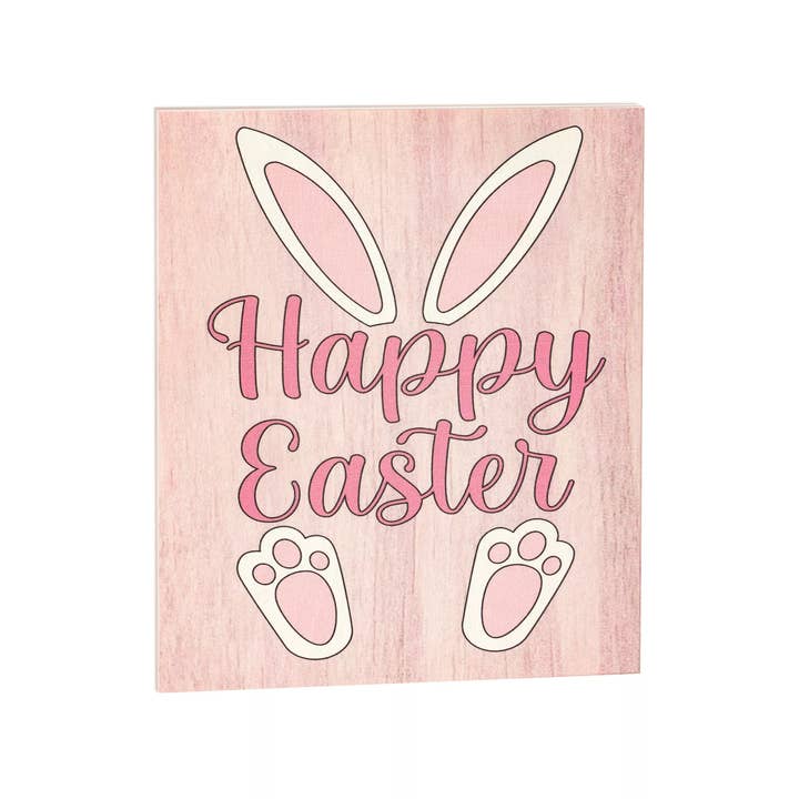 JennyGems - Wholesale Sign - Happy Easter Wooden Sign2