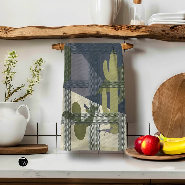 Twisted Wares - Wholesale Tea Towel - Fucked Around & Found Outback Landscape Illusion | Perfect Towel6