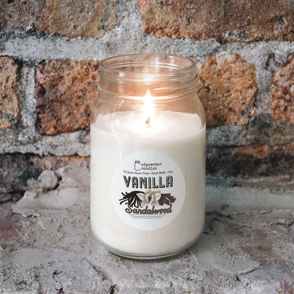 Edgewater Candles - Wholesale Jar/Filled Candle - Vanilla Sandalwood1