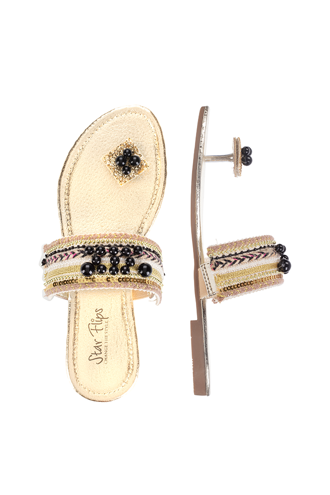 StarFlips - Wholesale Sandals - Women's - StarFlips Gold B2