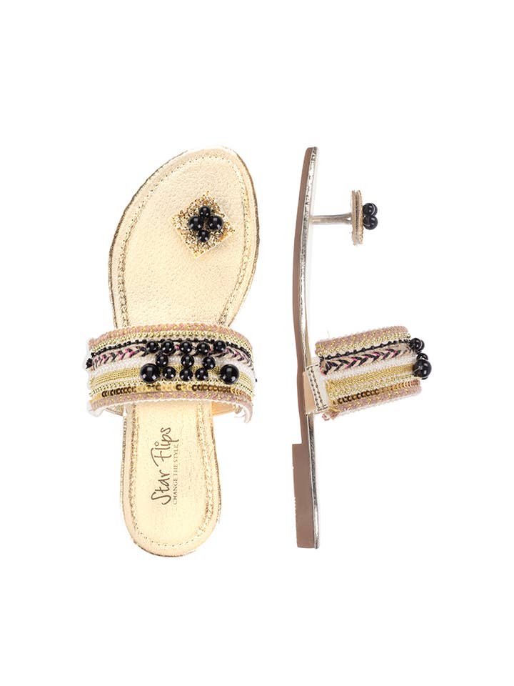 StarFlips - Wholesale Sandals - Women's - StarFlips Gold B2