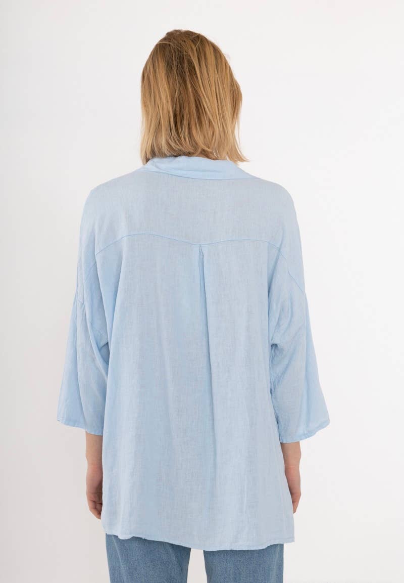 LINEN & COTTON HOUSE – wholesale Tröja med knappar – Dam – VISKOS LINNESKJORTA 45912 VÅRSOMMARKLÄDER31