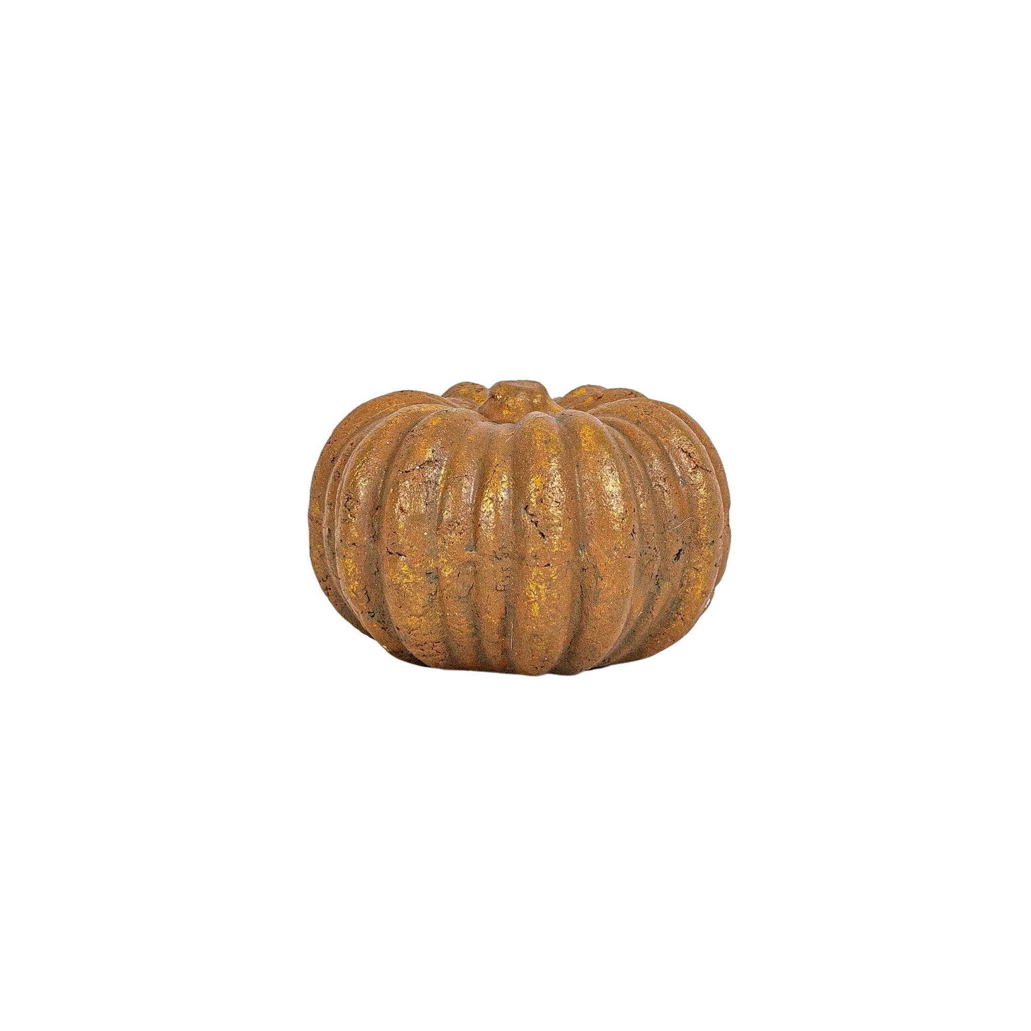 Foreside Home & Garden - Wholesale Decorative Tabletop Object - Mae Terracotta Decorative Pumpkin Fall Decor1
