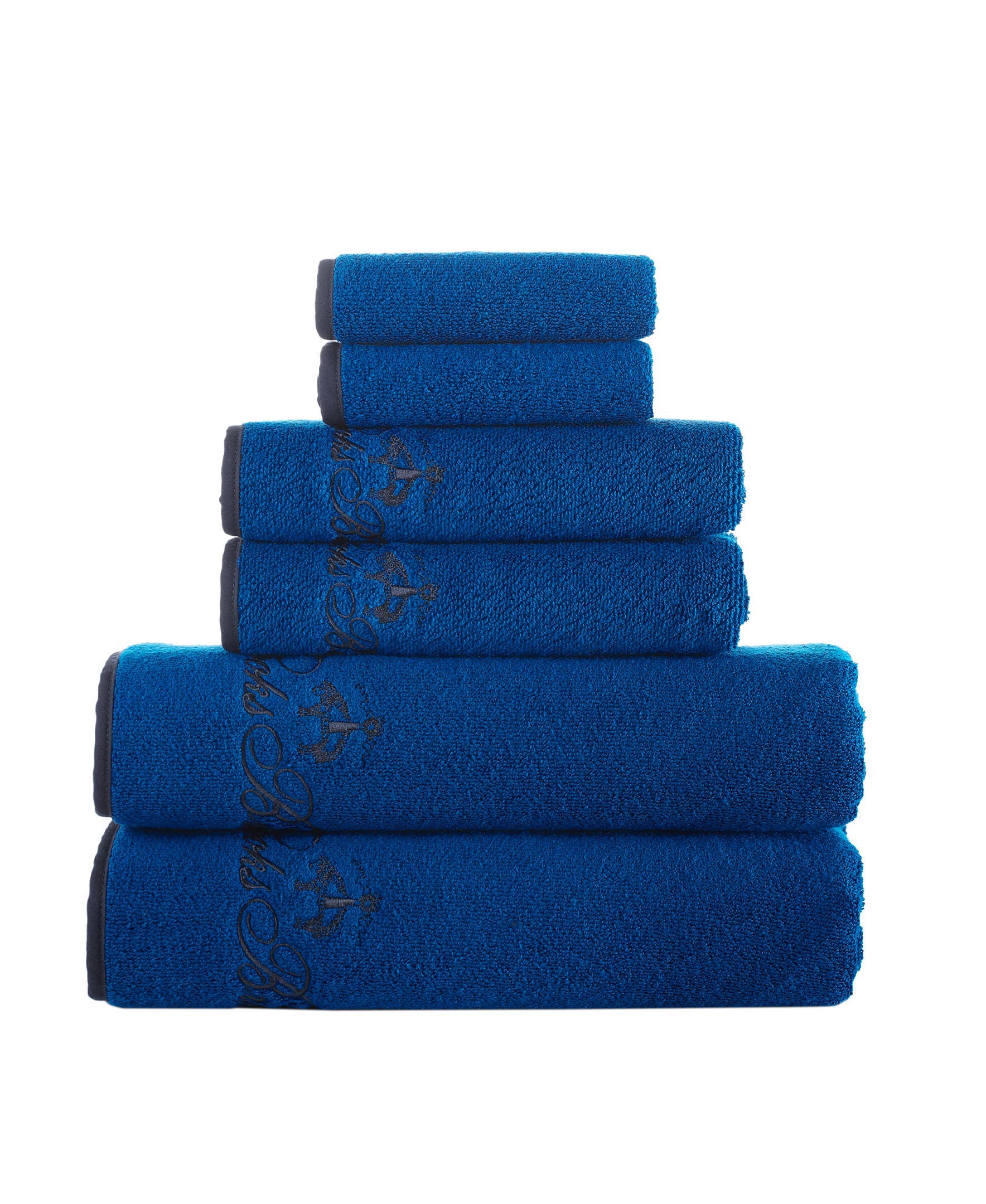 Brooks Brothers - Wholesale Towel Set - Brooks Brothers Contrast Frame 6 pcs Towel Set0