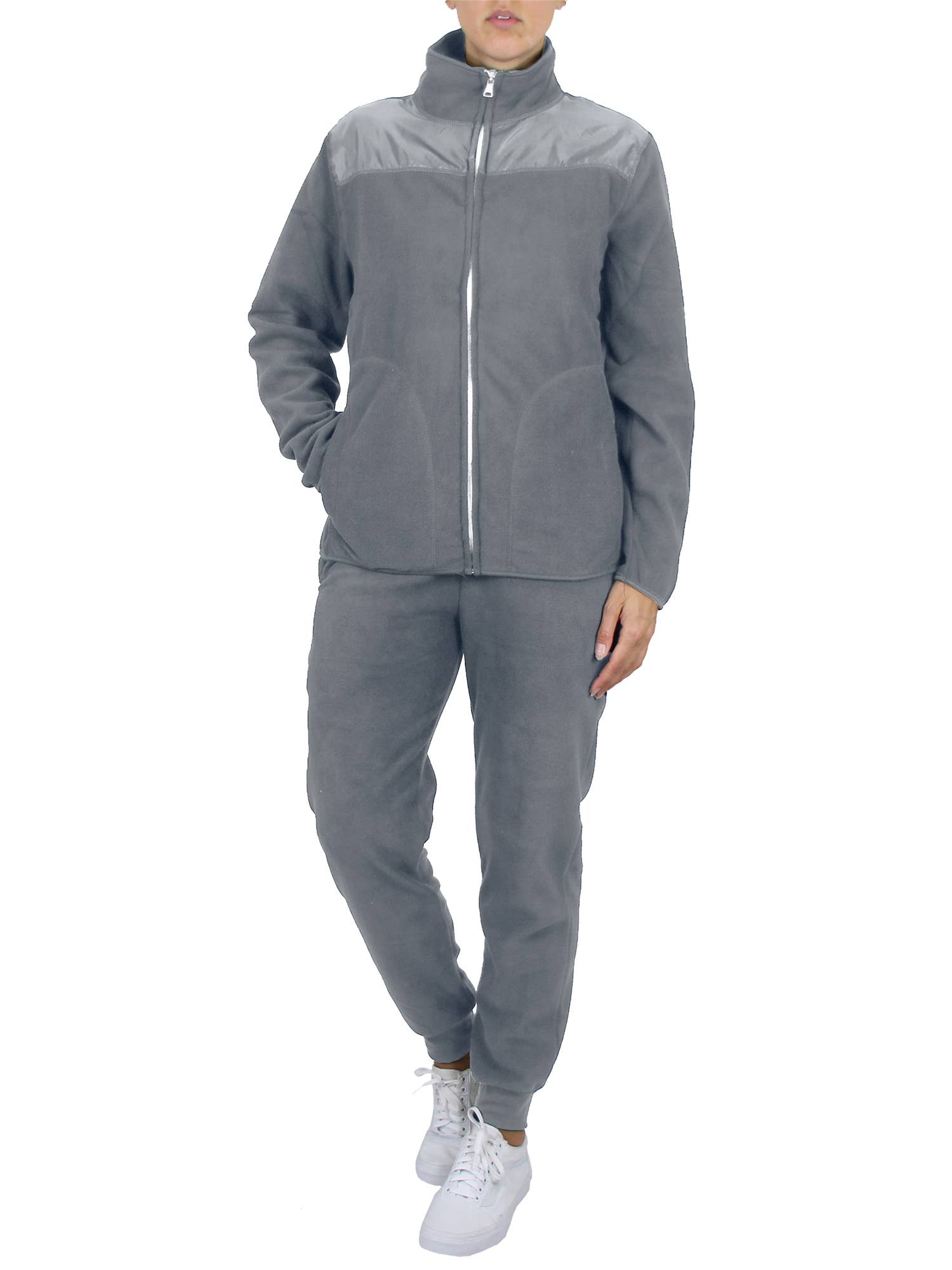 Galaxy By Harvic – Großhandel Loungewear-Set – Damen – 2-teiliges Damen-Pullover & Jogginghose aus Polar-Fleece1