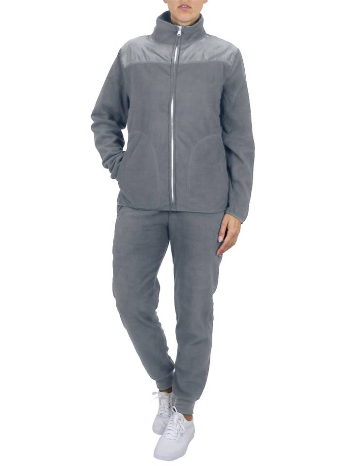 Galaxy By Harvic – Großhandel Loungewear-Set – Damen – 2-teiliges Damen-Pullover & Jogginghose aus Polar-Fleece1
