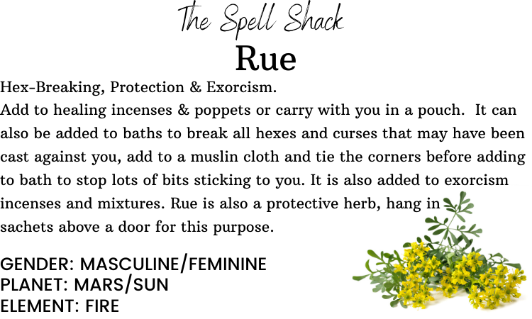 Witchuals - Rituals & Spellwork Apothecary - Wholesale Meditation Supplies - Rue4