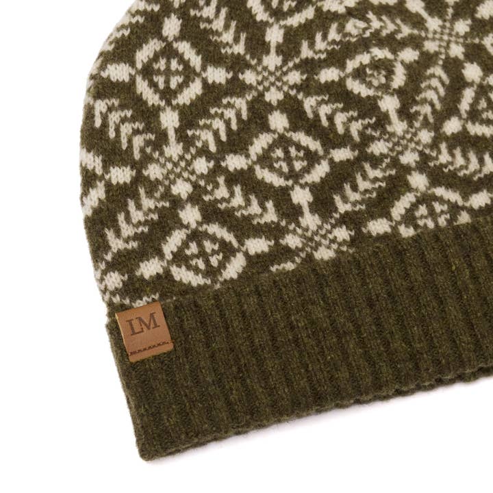 Lorna Murray - Wholesale Beanie – Women's - Khaki Green | Jindabyne Beanie2
