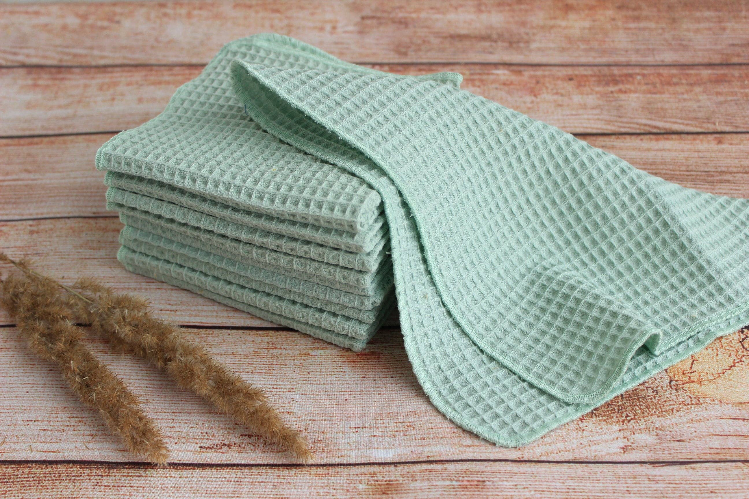 Bloom Pads – Engroshandel Køkkenhåndklæde – Små vaffel håndklæder 5-pak, køkkenklude/ vælg farve8