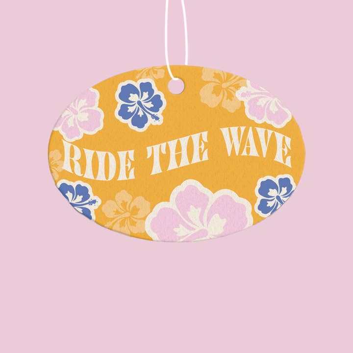 Ride the Wave Air Freshener for wholesale by Sure Fire Studio