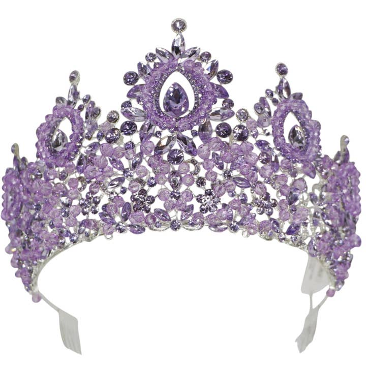 Couronne Diadème en Cristal HT0962 (1PC) pour la vente par TAPA fashion
