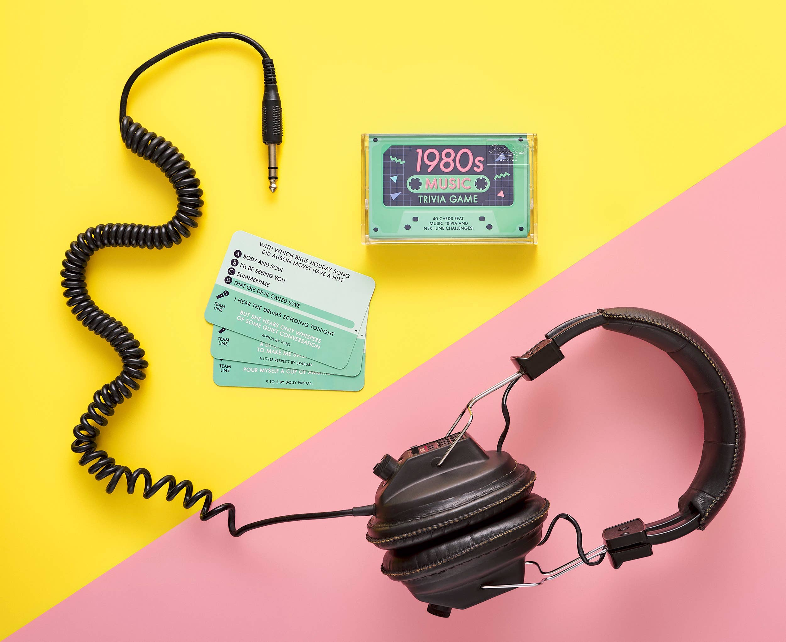 Chronicle Books - Wholesale Card Game - 1980s Music Trivia Game CDU of 61