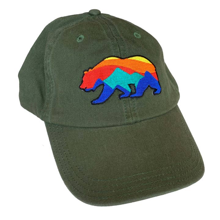 Dad Hat - Army Green for wholesale by The Gush Company