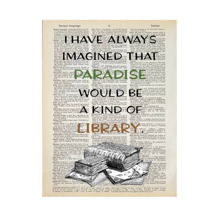 I have always | Dictionary Print | Vintage Book Art for wholesale by Bookish Birds