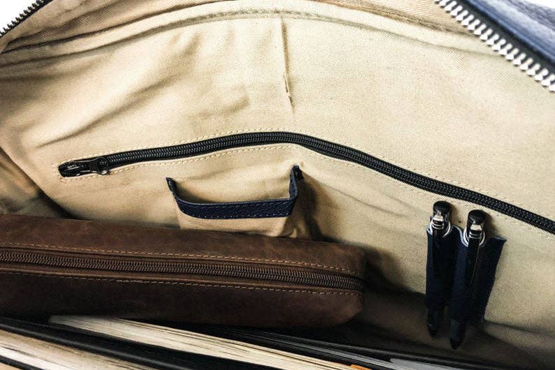 Hides - Vendita all'ingrosso Valigetta - Unisex - Cartella sottile in pelle6