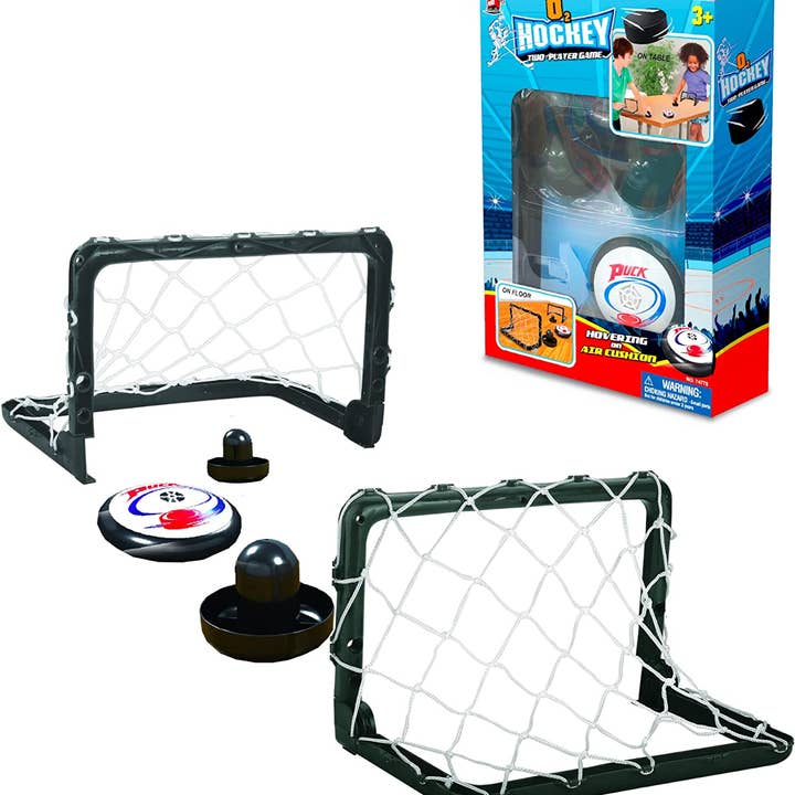 MukikiM Toys & Games - Wholesale Sporting Game - Kids & Baby - O2 Hockey - Play Anywhere Air Hockey Game Set