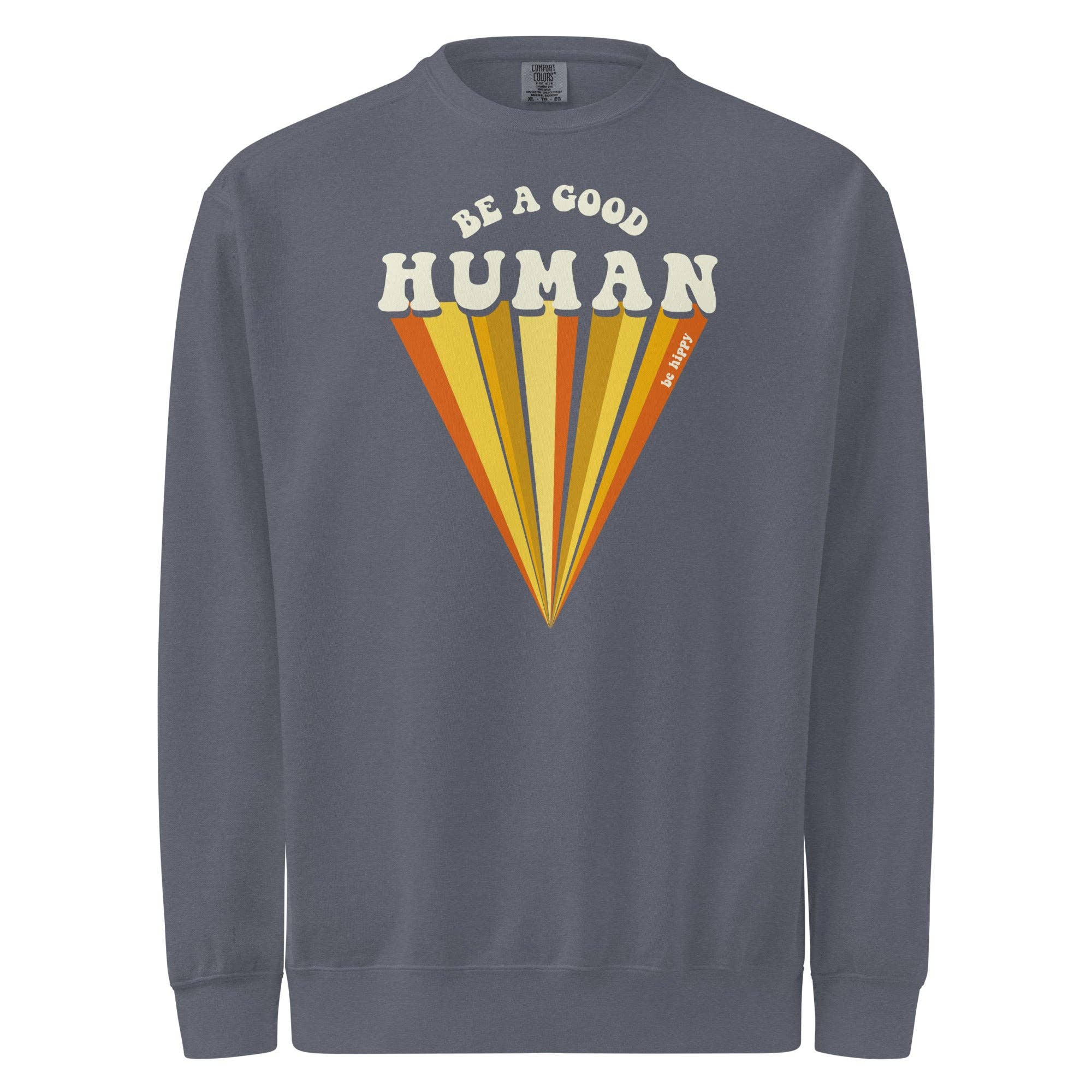 Be Hippy, LLC - Vente Sweat-shirt à imprimés – unisexe - Sweatshirt "Soyez un bon humain"3
