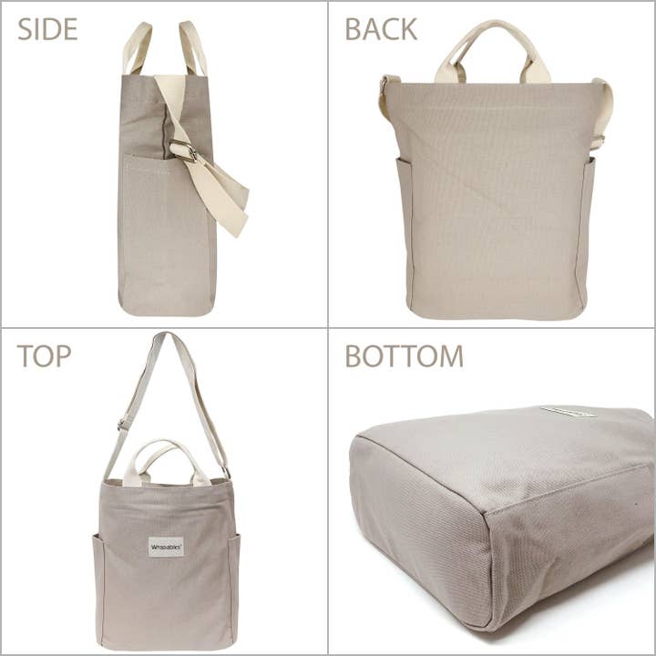 Wrapables.com - Wholesale Tote Bag - Women's - Wrapables Canvas Tote Bag,Casual Cross Body Shoulder Handbag7