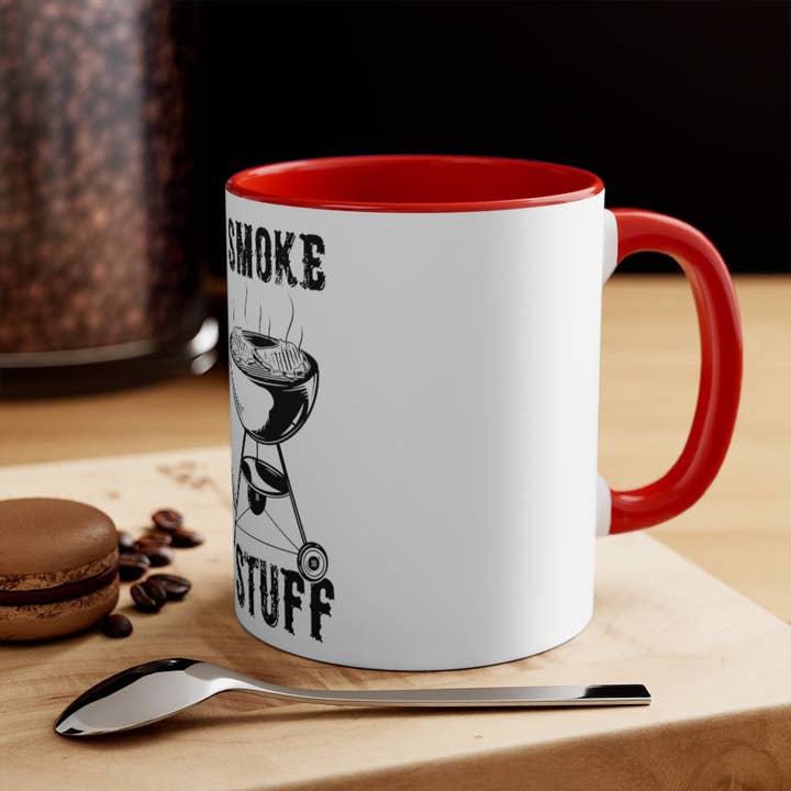 Teegarb LLC - Wholesale Coffee Mug - 11oz Accent Coffee Mug Colors Hilarious Grilling BBQ Poultry Sausage Ketogenic Foodie Lover Humorous Barbecue Protein Party Enthusiasts3