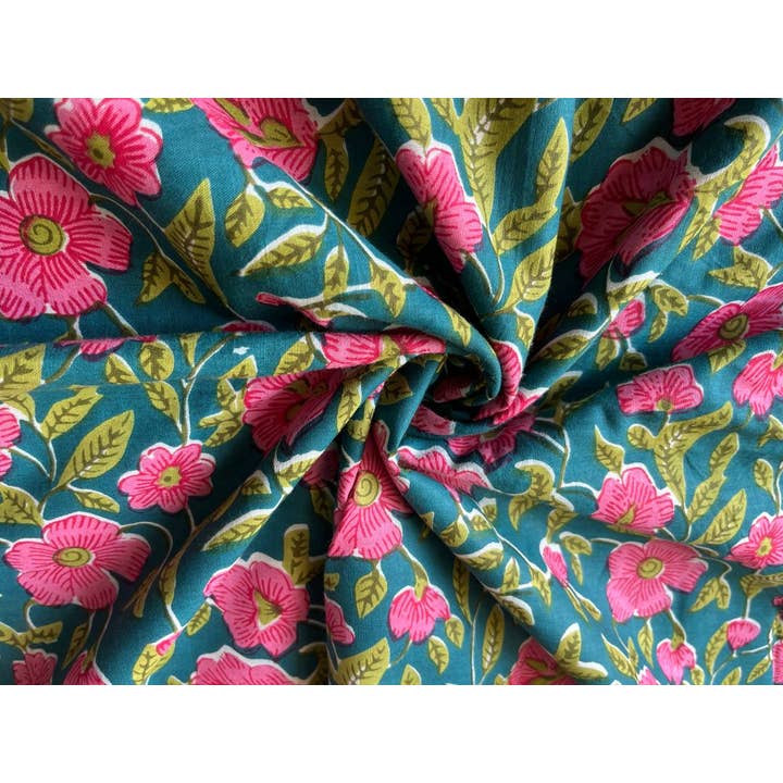 Bhawana Handicrafts - Venta al por mayor Tela - Tela con estampado indio de bloques a mano de Jaipur estampado en bloques indios