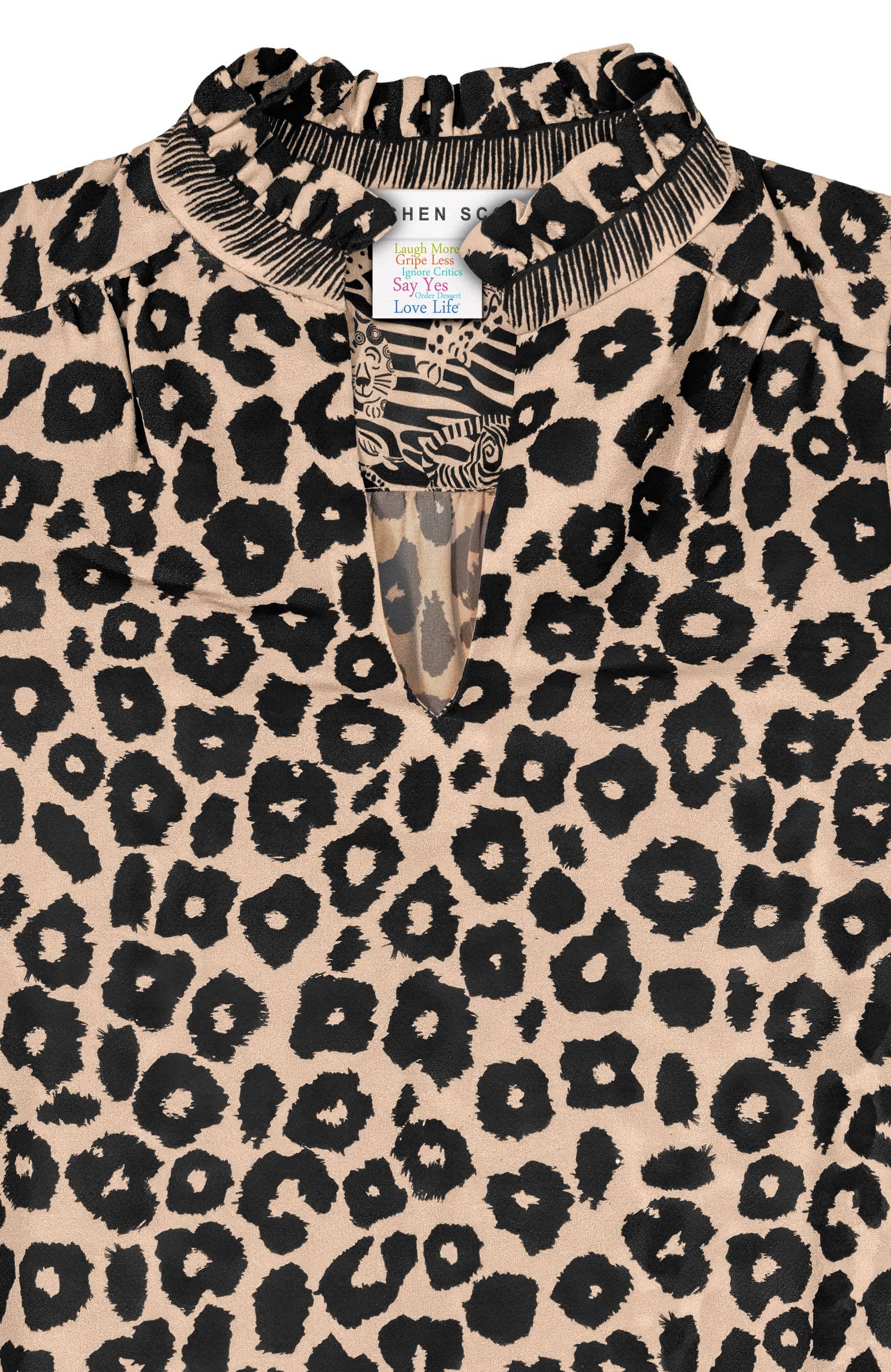 Gretchen Scott LLC - Vente Tunique – femme - Tunique Ruffleneck - Me Jane11