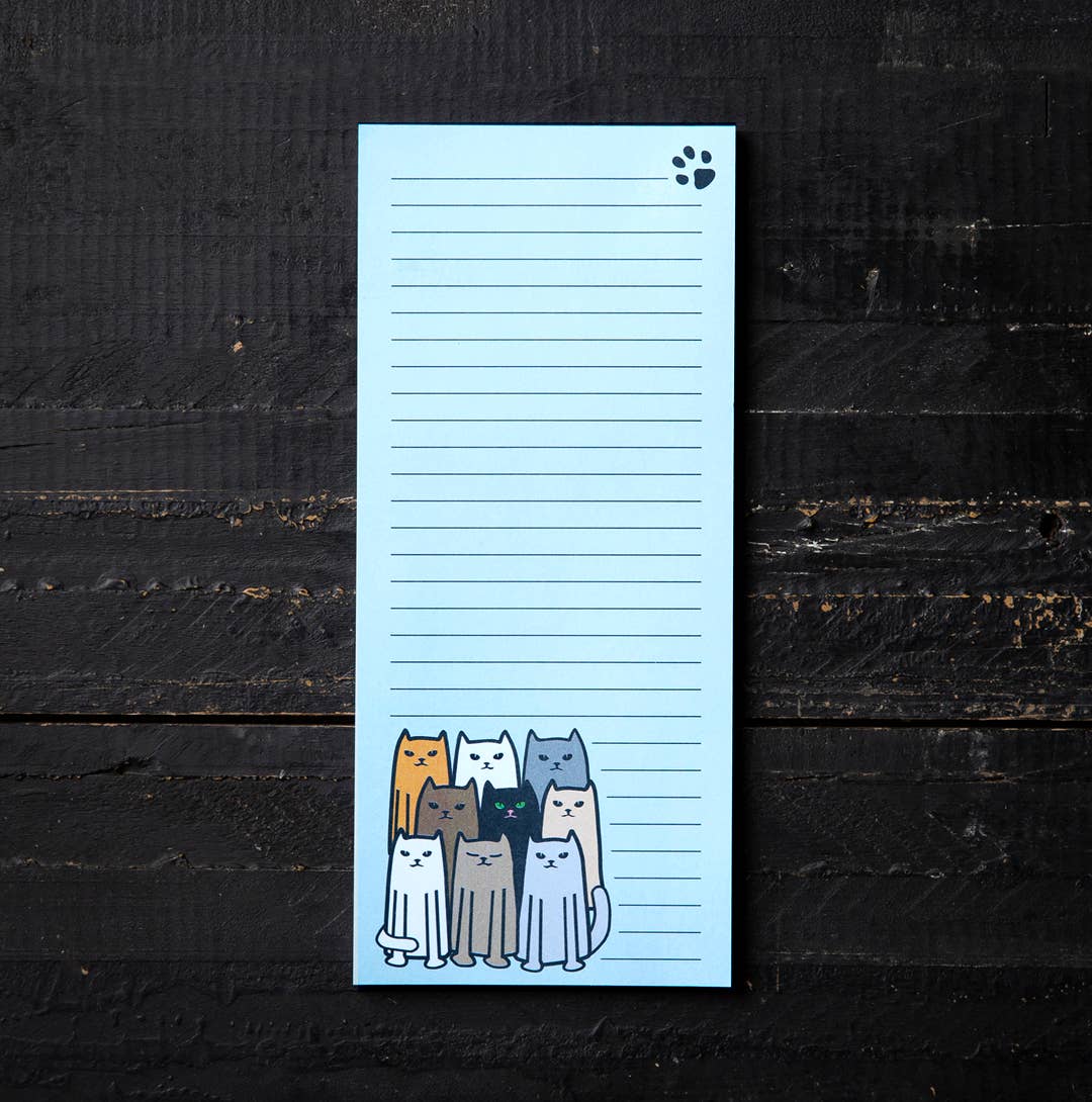 Counter Couture – Bloco de notas por atacado – Bloco de Notas Magnético de Gato | Páginas Linhadas | Fabricado nos EUA1