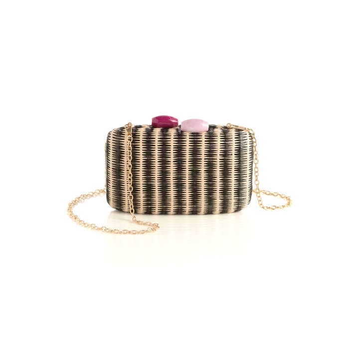 Black SCALA MINAUDIERE for wholesale on Faire
