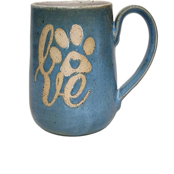 Stoney Ridge Pottery - Wholesale Coffee Mug - Love with a Paw Mug