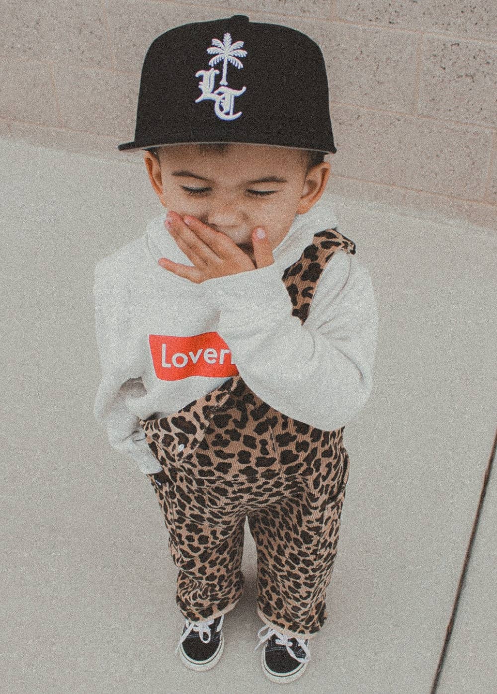 Little Trouble - Wholesale Overalls - Kids - Leopard Print Overalls