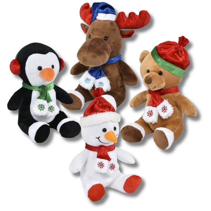 Christmas Plush Characters With Scarf Stocking Stuffer Toy and other Purchase Wholesale stuffed polar bears. Free Returns & Net 60 Terms on Faire trending on Faire.