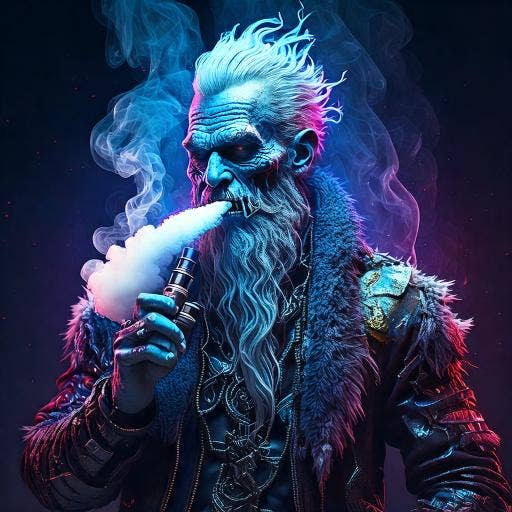 Rokende Vorstreus Onderzetter voor wholesale door Ron Knight Entertainment, LLC