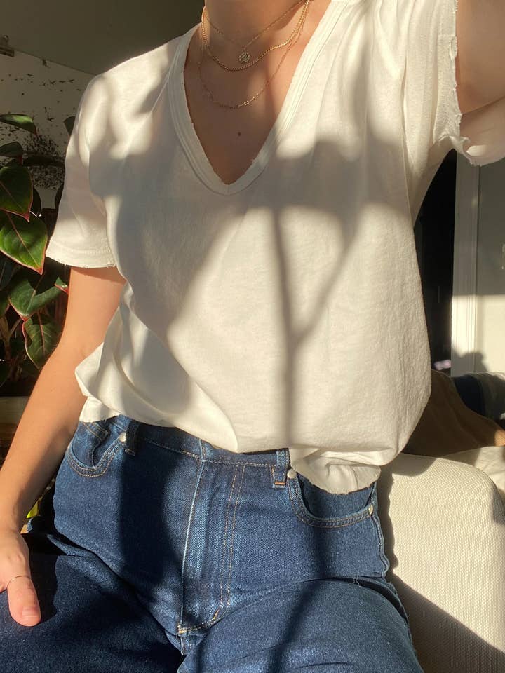 Le Bon Shoppe - Wholesale T-Shirt - Women's - La Vie Tee - Made with Organic Cotton (2S-2M-1L)11