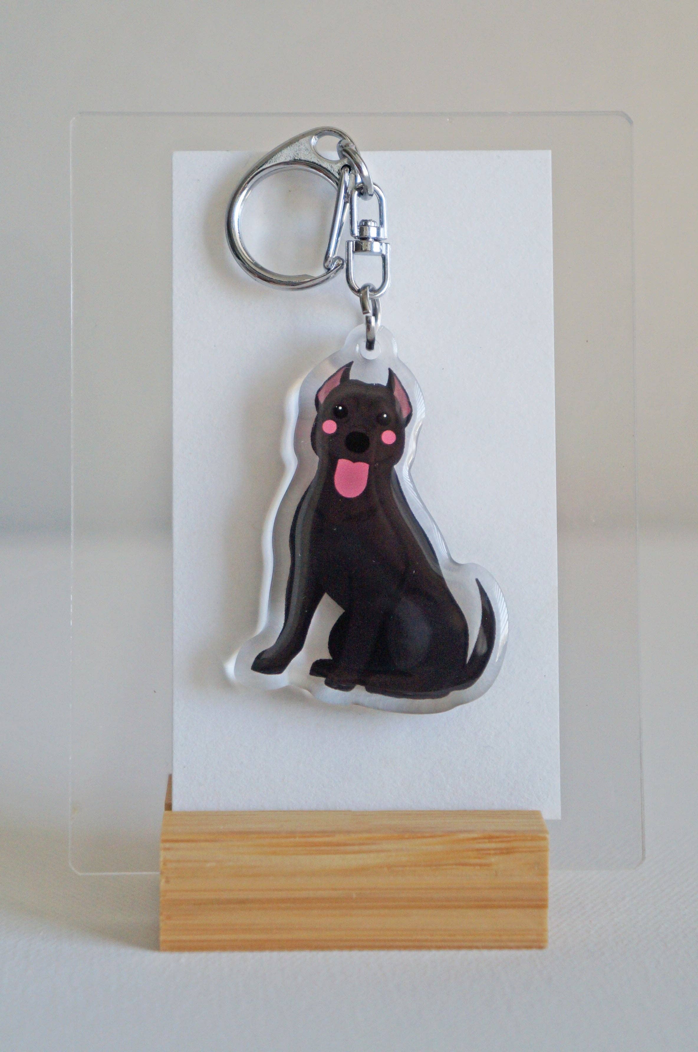 kiwi & WILLOW - Wholesale Keychain - Unisex - Pitbull Epoxy Keychain7