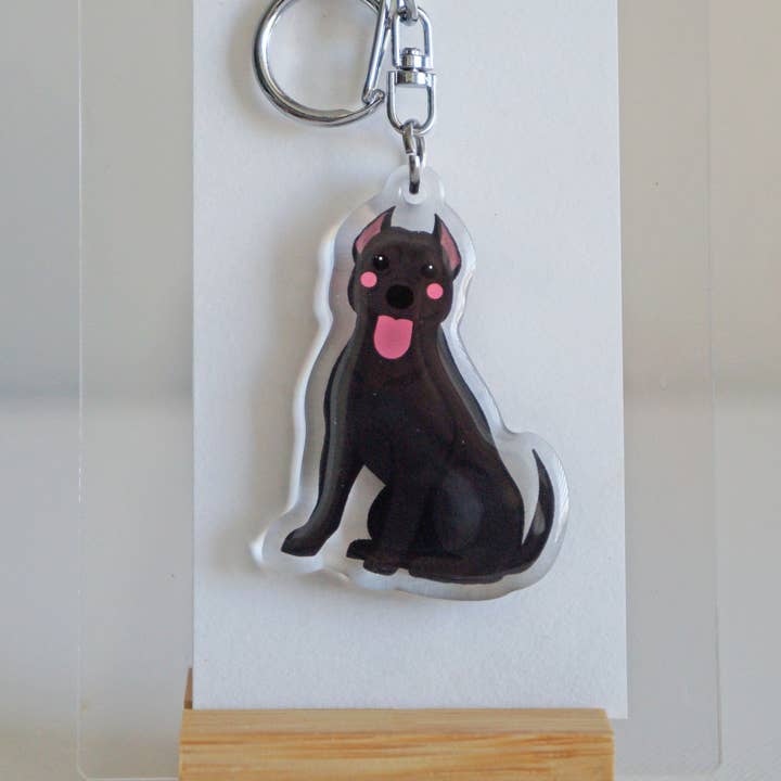 kiwi & WILLOW - Wholesale Keychain - Unisex - Pitbull Epoxy Keychain7