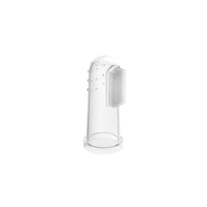Primo Passi - Baby Finger Toothbrush W/Case Holder (Clear) for wholesale by Primo Passi