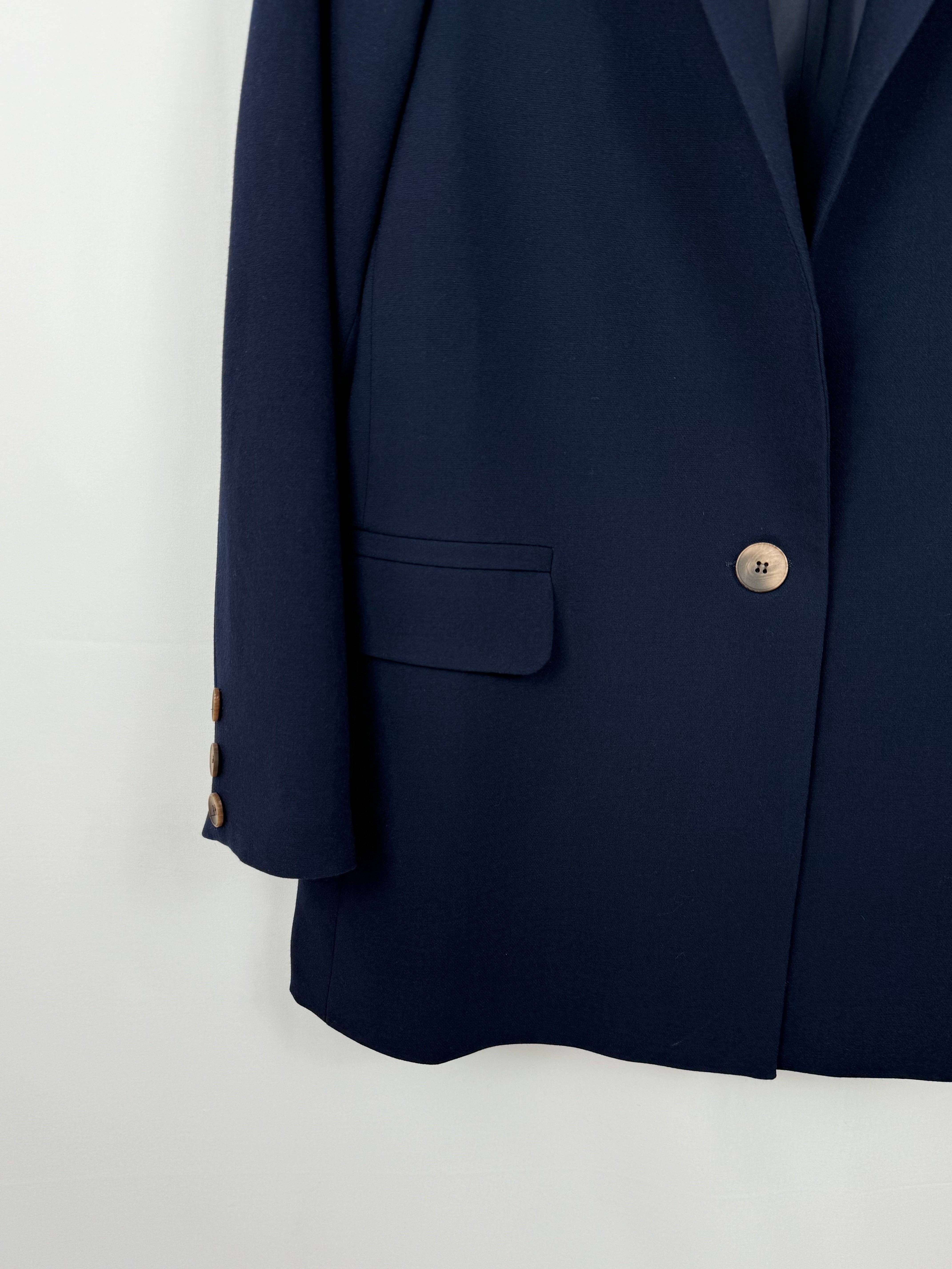 Classic Navy Blue Boska Blazer for wholesale on Faire3